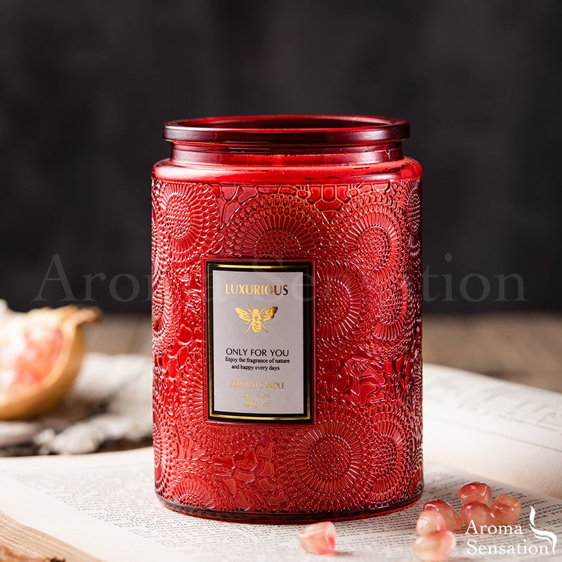 LARGE Scented Candle Aromatherapy Essential Oil romantic candle Aesthetic candle 400g/14oz 80 hour burn Gift Box