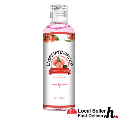 200ml Fruit Flavour  Water-base Lubricant Personal Gel Massage Oil Sex Toys Singapore