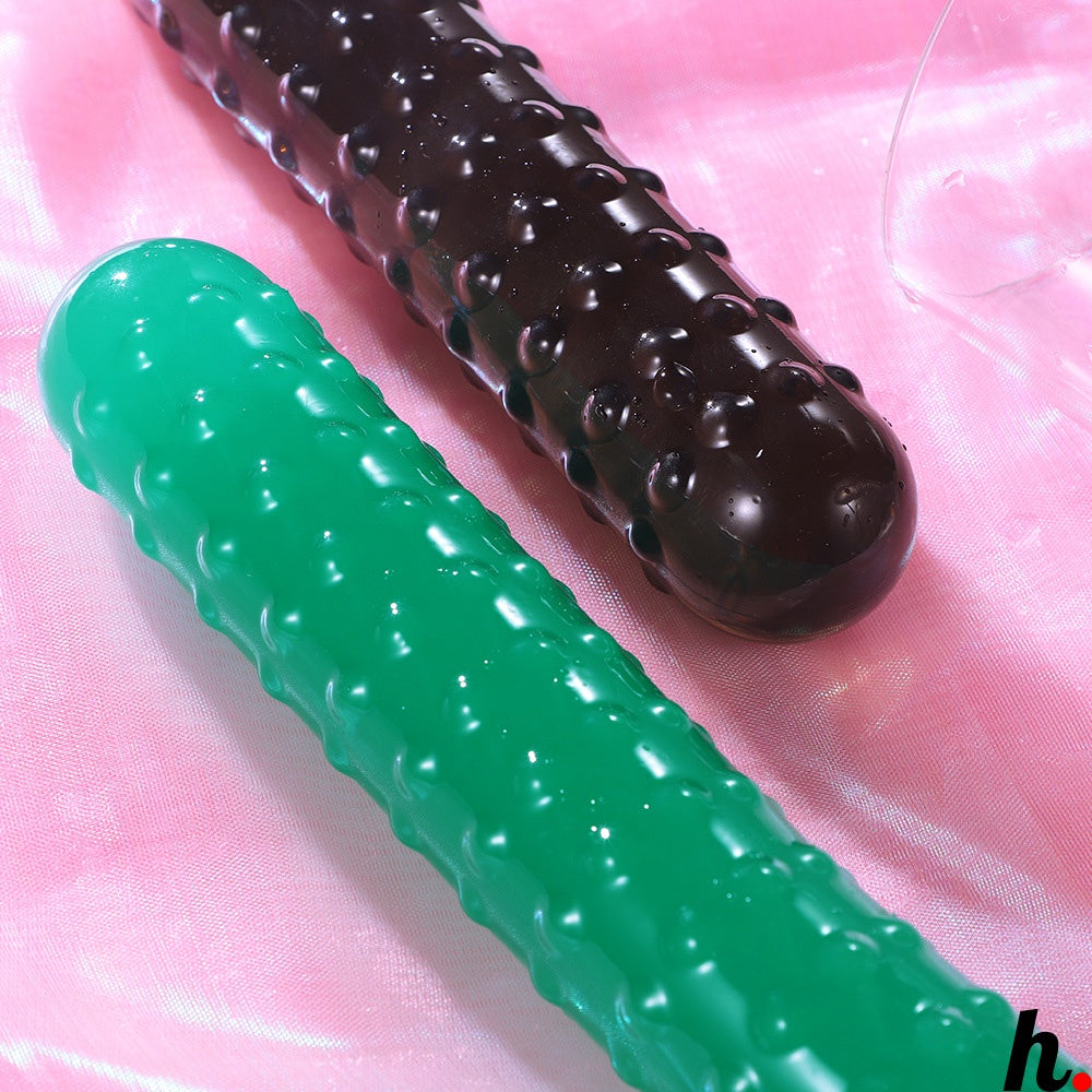 Dildo Cucumber & eel Sharp Erotic Soft Jelly Dildo