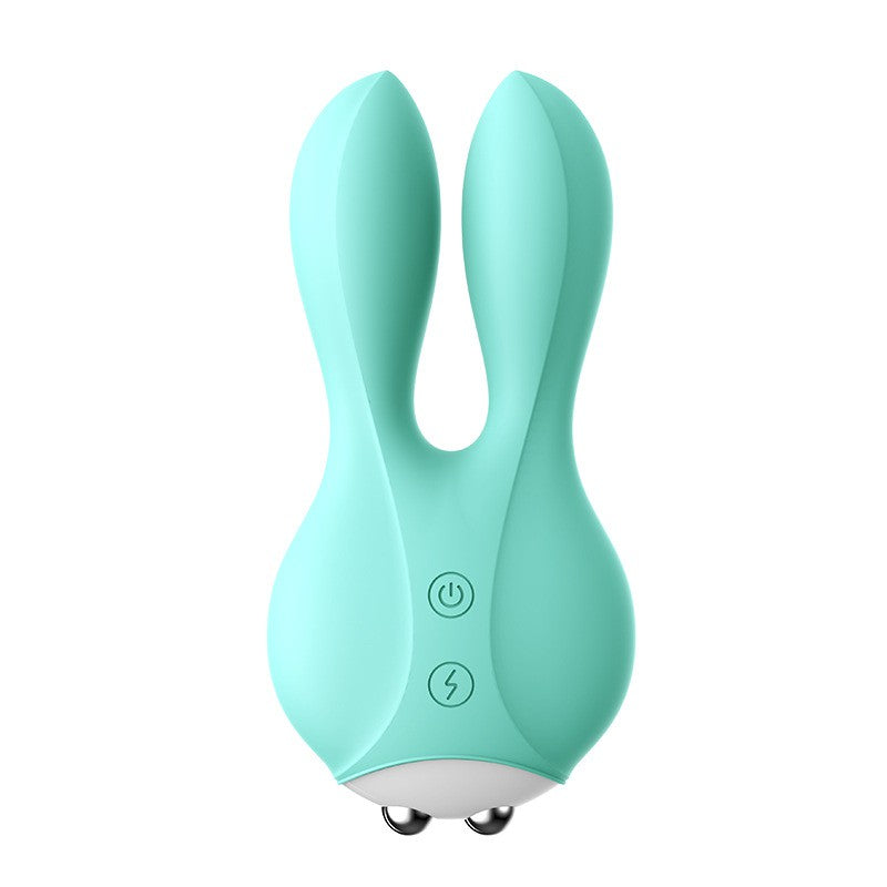 Rabbit Vibrator with Electric Shock Dual Motor Vibration Sex Toys Singapore