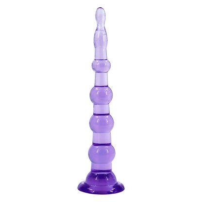 Anal Beads Six Stage Seven Stage Suction Cup Anal Plug Butt Plug Erotic Soft Jelly Excitement Style Sex Toys Singapore