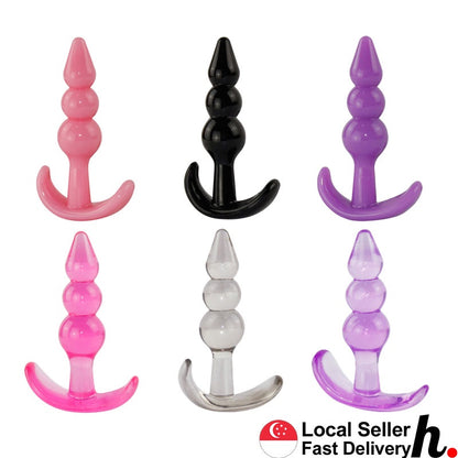 Anal Plug Butt Plug Erotic Soft Jelly Outdoor Excitement Style Sex Toys Singapore