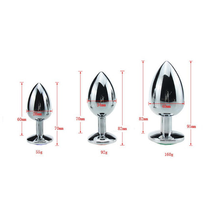 Anal Plug Butt Plug Stainless Steel Metal Adult Sex Toys Singapore