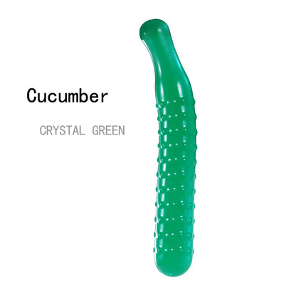 Dildo Cucumber & eel Sharp Erotic Soft Jelly Dildo