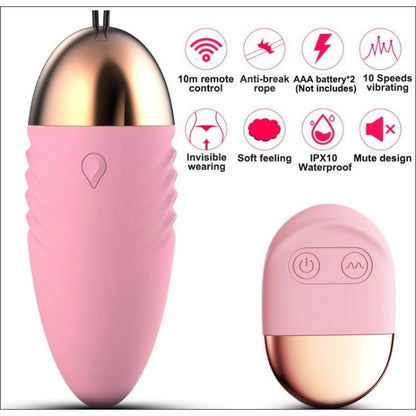 Wireless Vibrator Adult Sex Toys Singapore Bullet Design Jumping Egg Love Egg Pink Green for Girl Female Massager