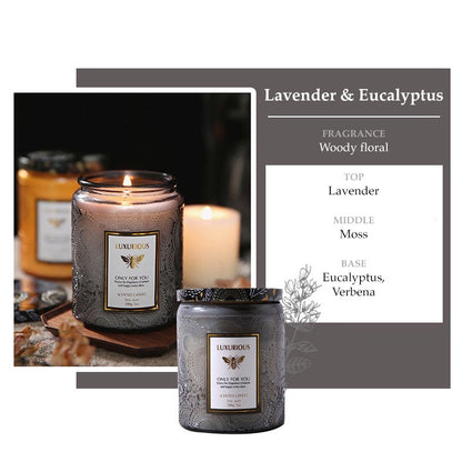 Scented Candle Aromatherapy Essential Oil Candles romantic candle Aesthetic candle 200g/7oz 40 hour burn Gift Box