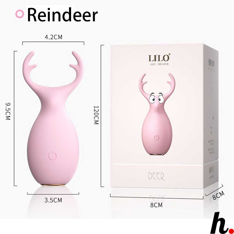 10 Speed CUTE USB Charge Stimulator Vibrator Masturbator Invisible Women Vagina Vibrator