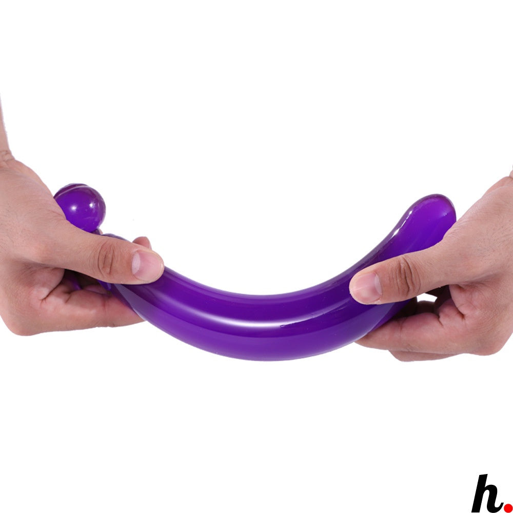 Dildo Banana Eggplant Sharp Erotic Soft Jelly Dildo