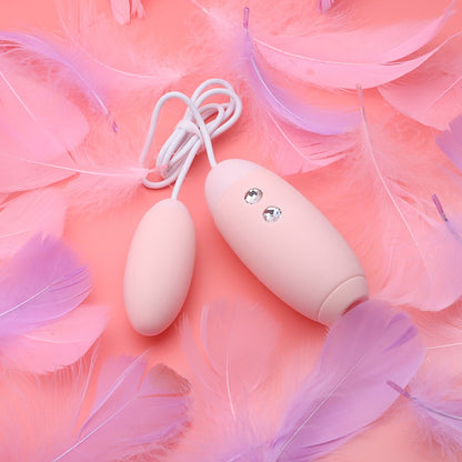 2 in 1 Sucking Stimulator & Jumping Egg Vibrator Love Egg KISSTOY - MISS VV