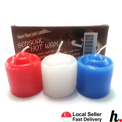 Low Temperature Candle Passion Dripping Wax 3 in One/ Rose / Strawberry