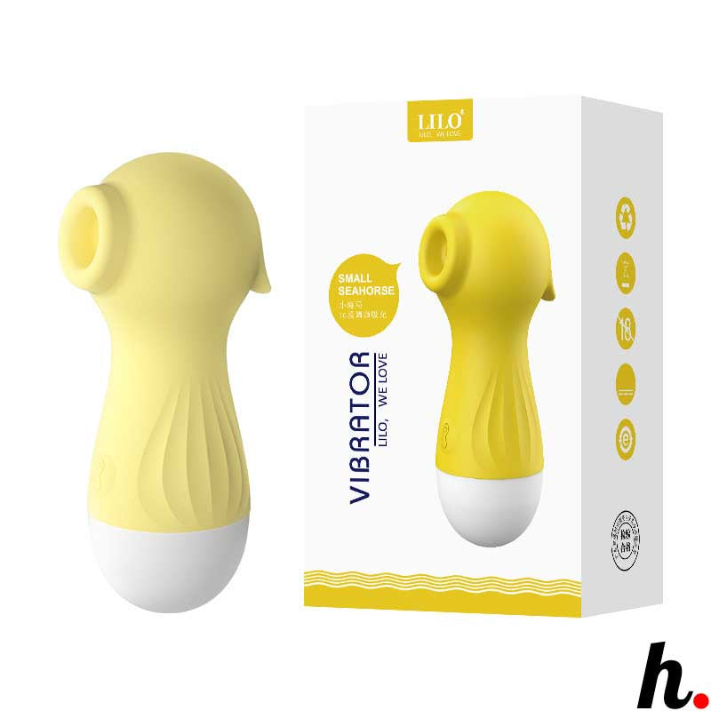 Seahorse Sucking Stimulator Vibrator 10 Speed Vibrating Massager