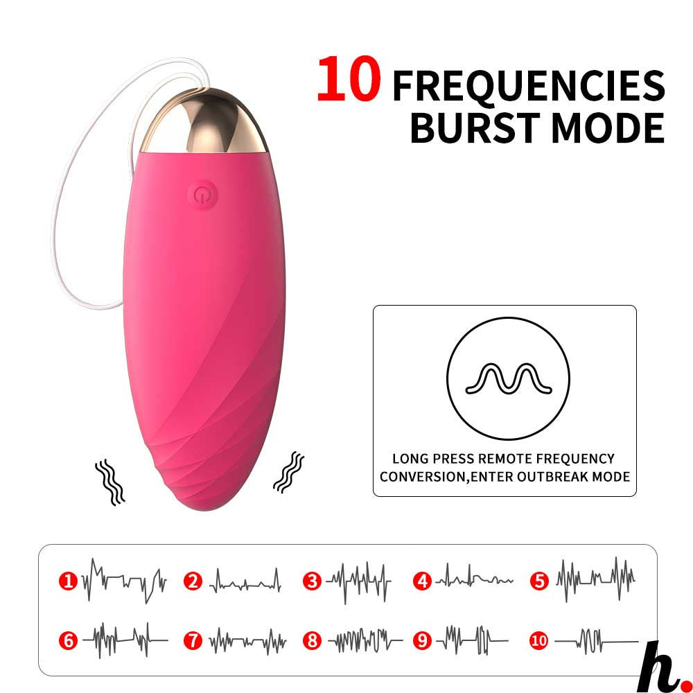 Murney Wireless Remote Wearable Vibrator Vibrating Egg Jumping Egg Love Egg