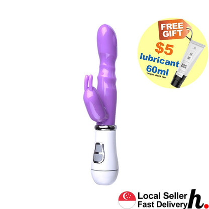 Rabbit Vibrator 10 Speed Dual Vibrator Dildos New Design Sex Toys Singapore