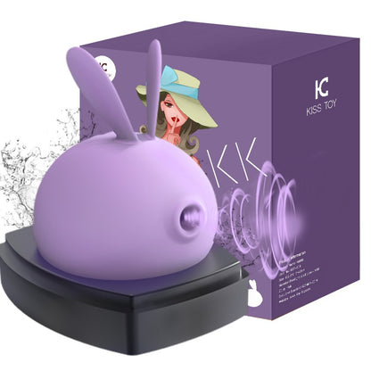 2 in 1 Sucking Stimulator &Jumping Egg Vibrator Female Massager KISSTOY - Miss KK