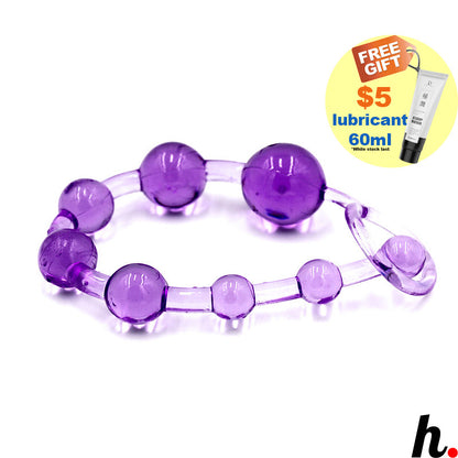 Anal Beads Anal Plug Butt Plug Erotic Soft Jelly Excitement Style Sex Toys Singapore