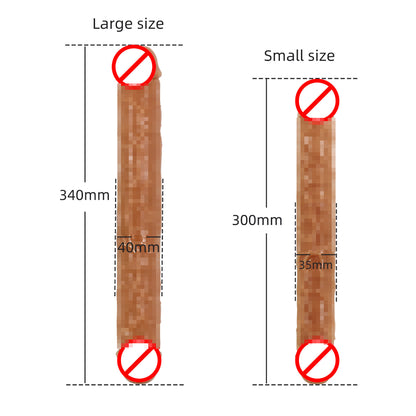 Double ended Dildo Realistic Erotic Soft Jelly Dildo Sex Toys Singapore