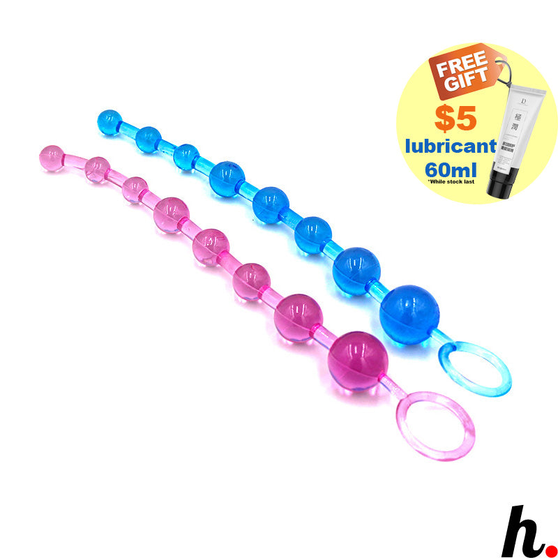 Anal Beads Anal Plug Butt Plug Erotic Soft Jelly Excitement Style Sex Toys Singapore