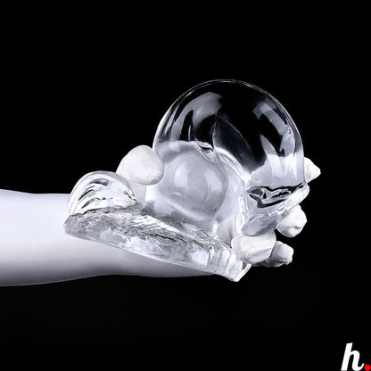 Phoenix HUGE Transparent Soft Jelly Dildo with Large Suction Cup