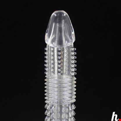 Penis Cock Sleeve Extension Silicon ABS Sex Toys