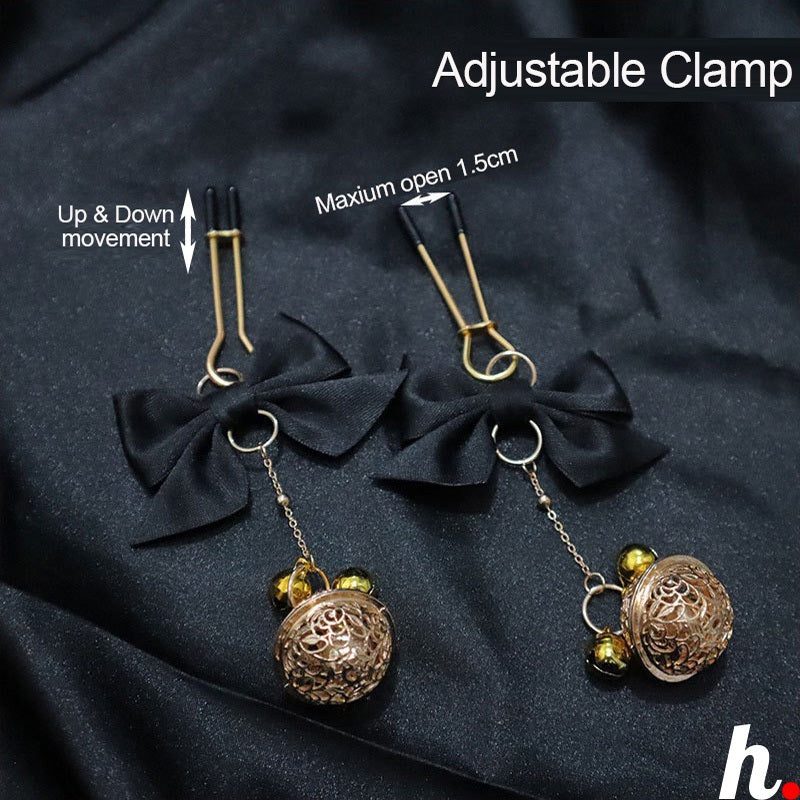 Bell Nipple Clamps with Chain & No Chain Type