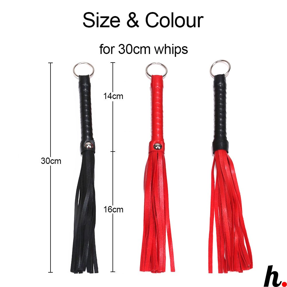 SM Flirting Whip 50cm/30cm PU Whips Adult Sex Toys Singapore